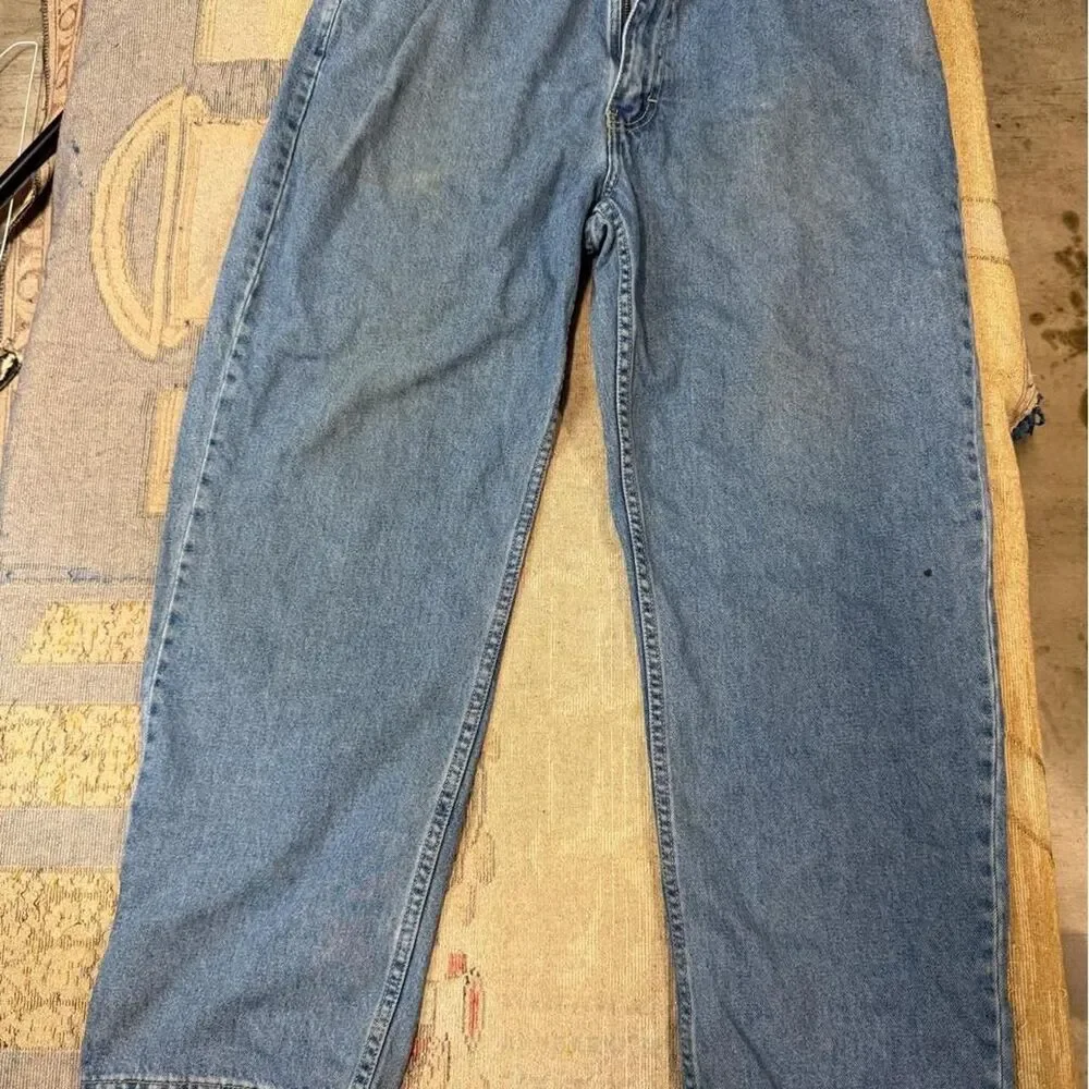 Y2K Ivy Crew Baggy Cotton Jeans